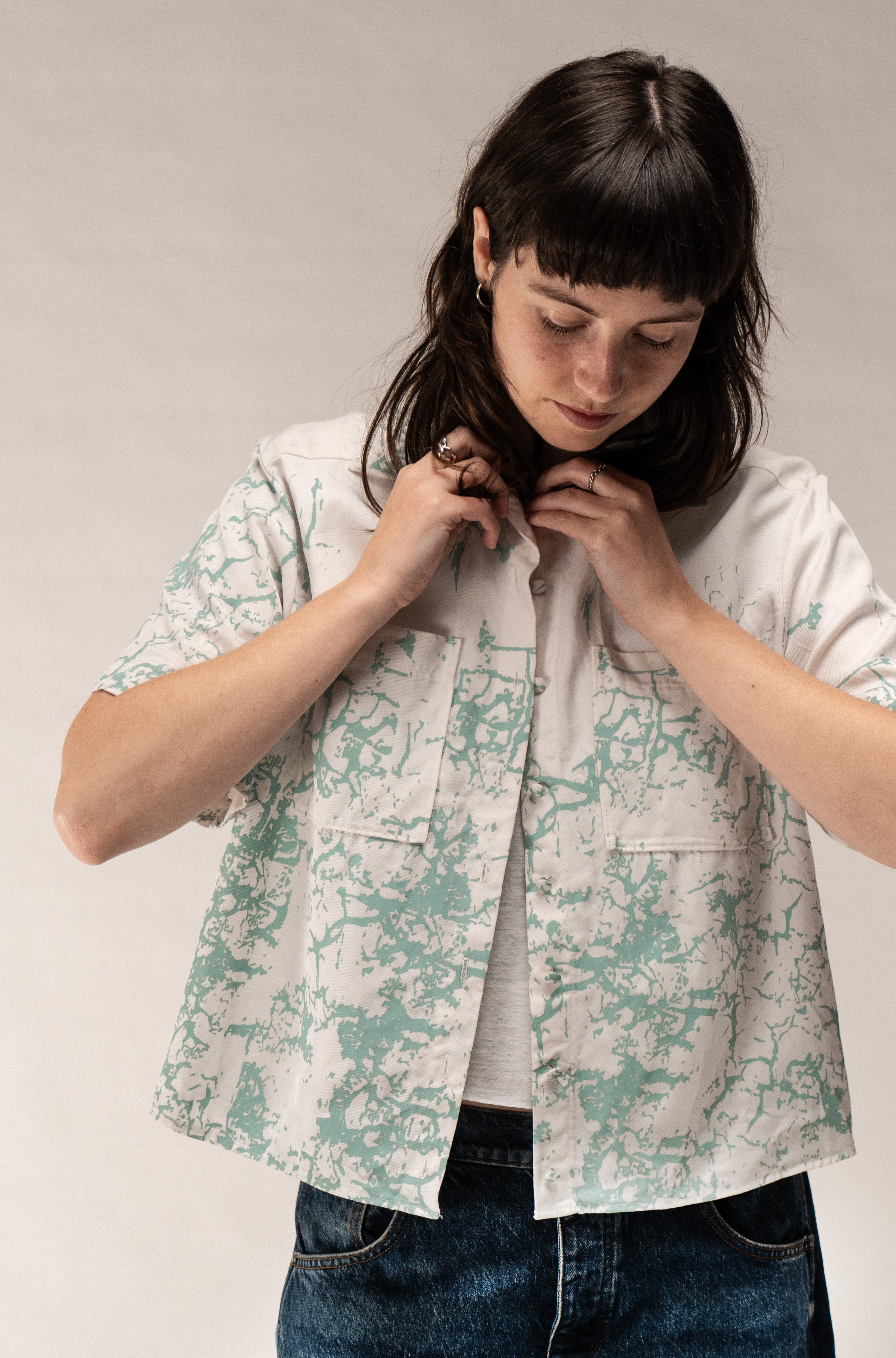The Sage Crackle Shirt