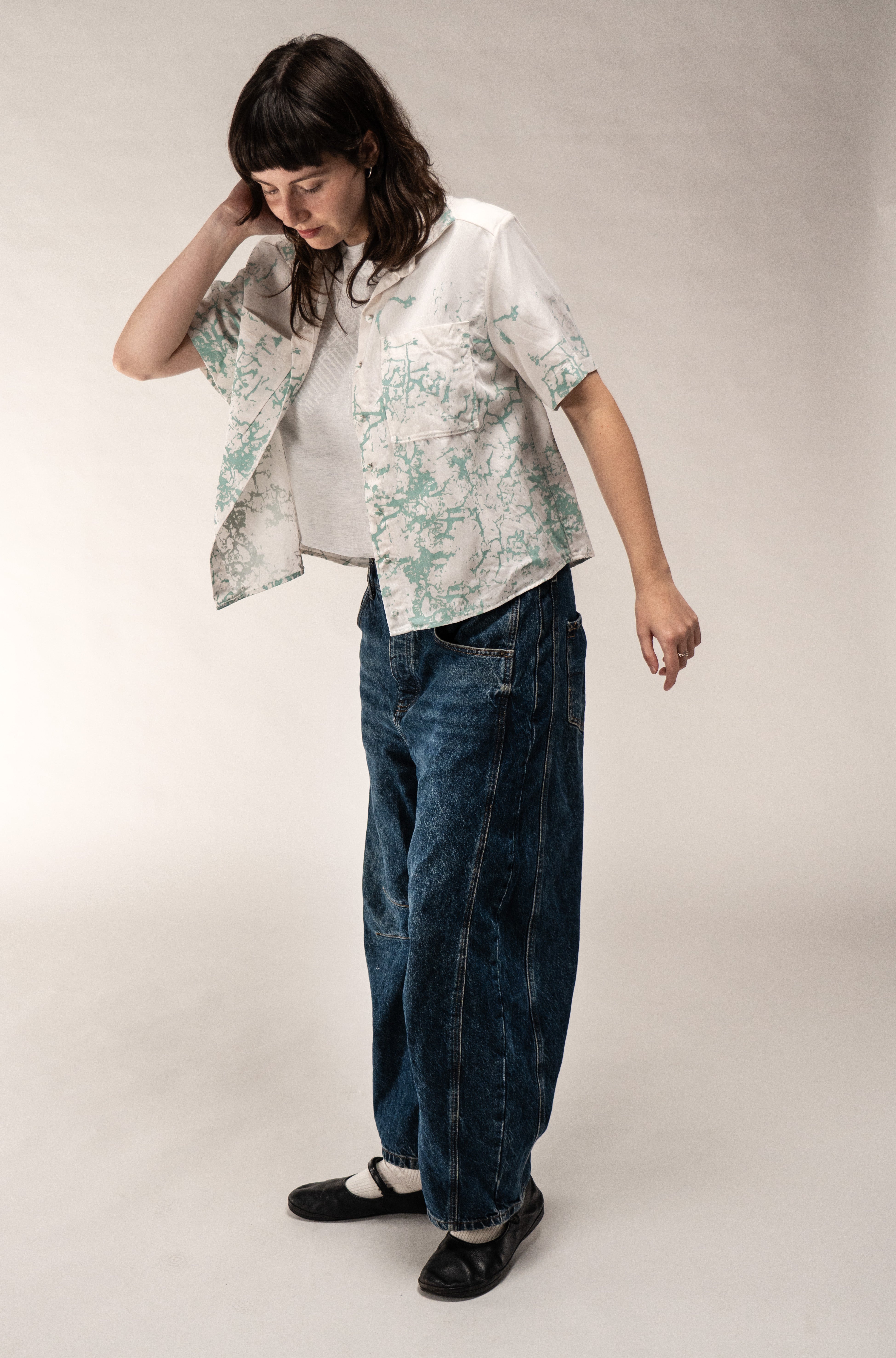 The Sage Crackle Shirt
