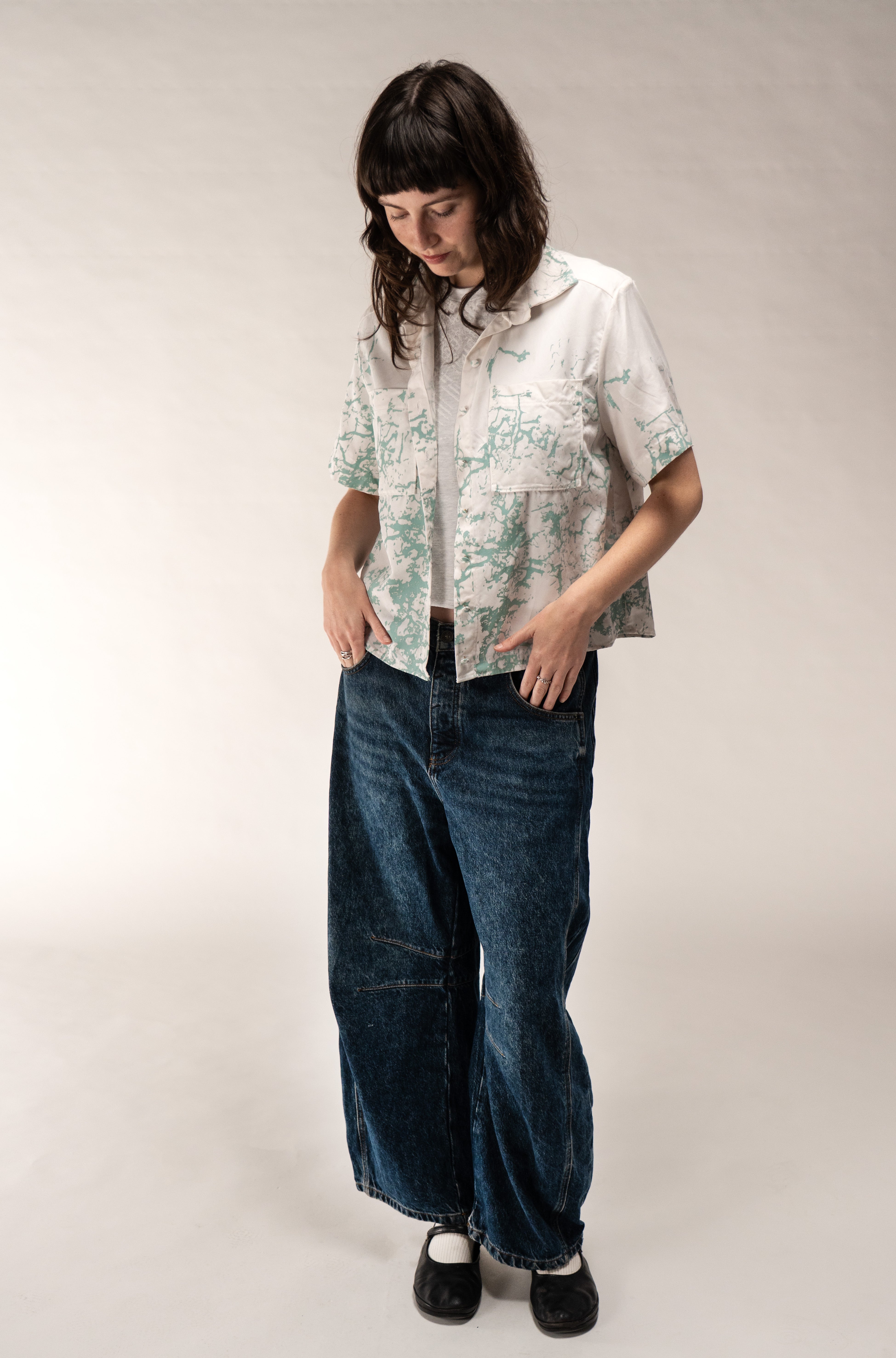 The Sage Crackle Shirt