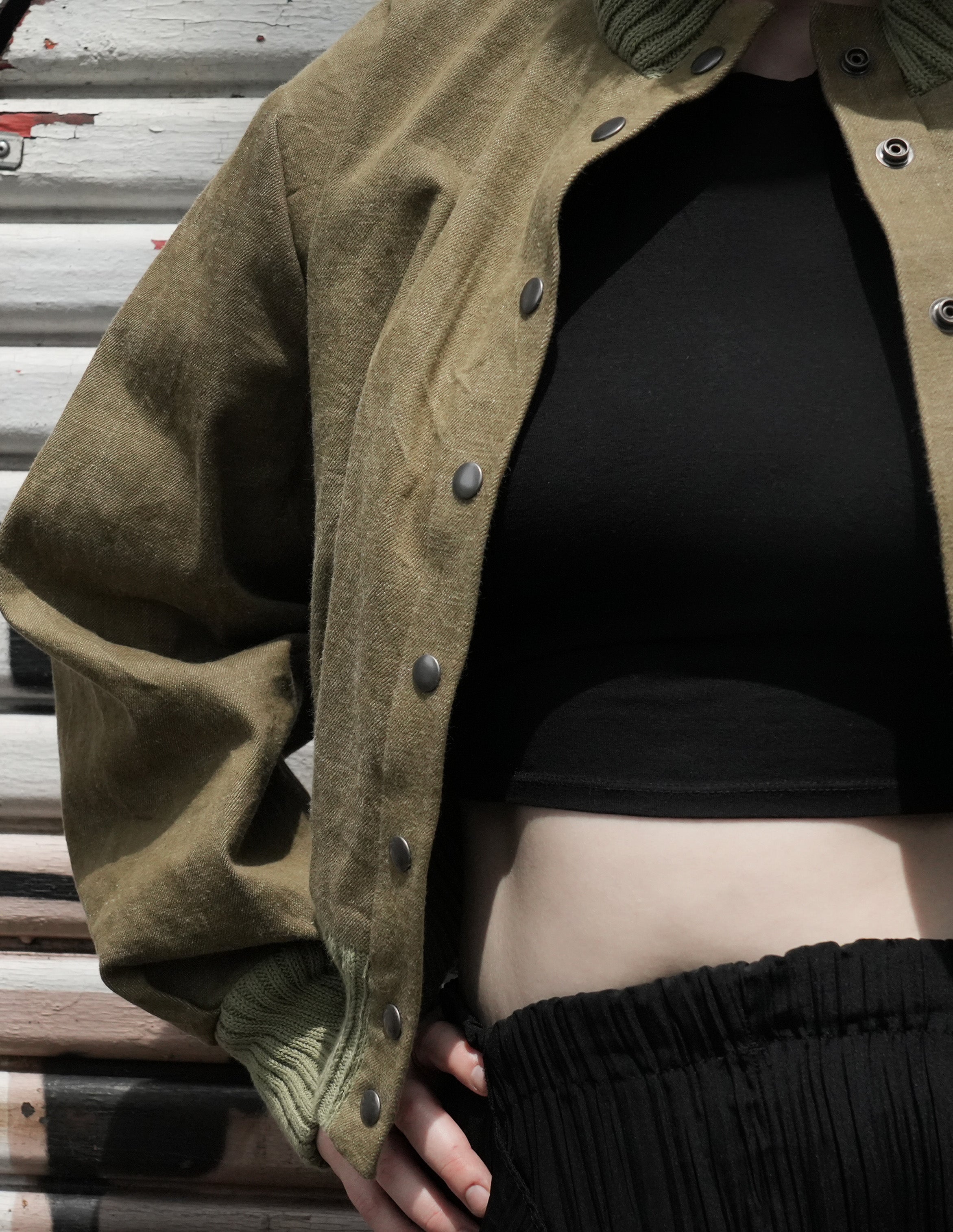 Khaki Bomber