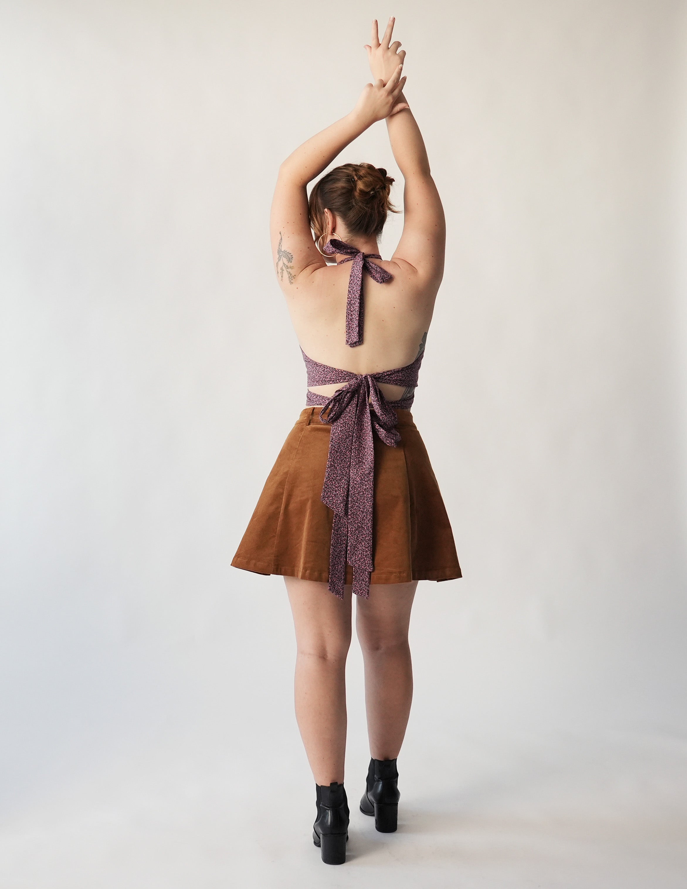 Micro Floral Halter
