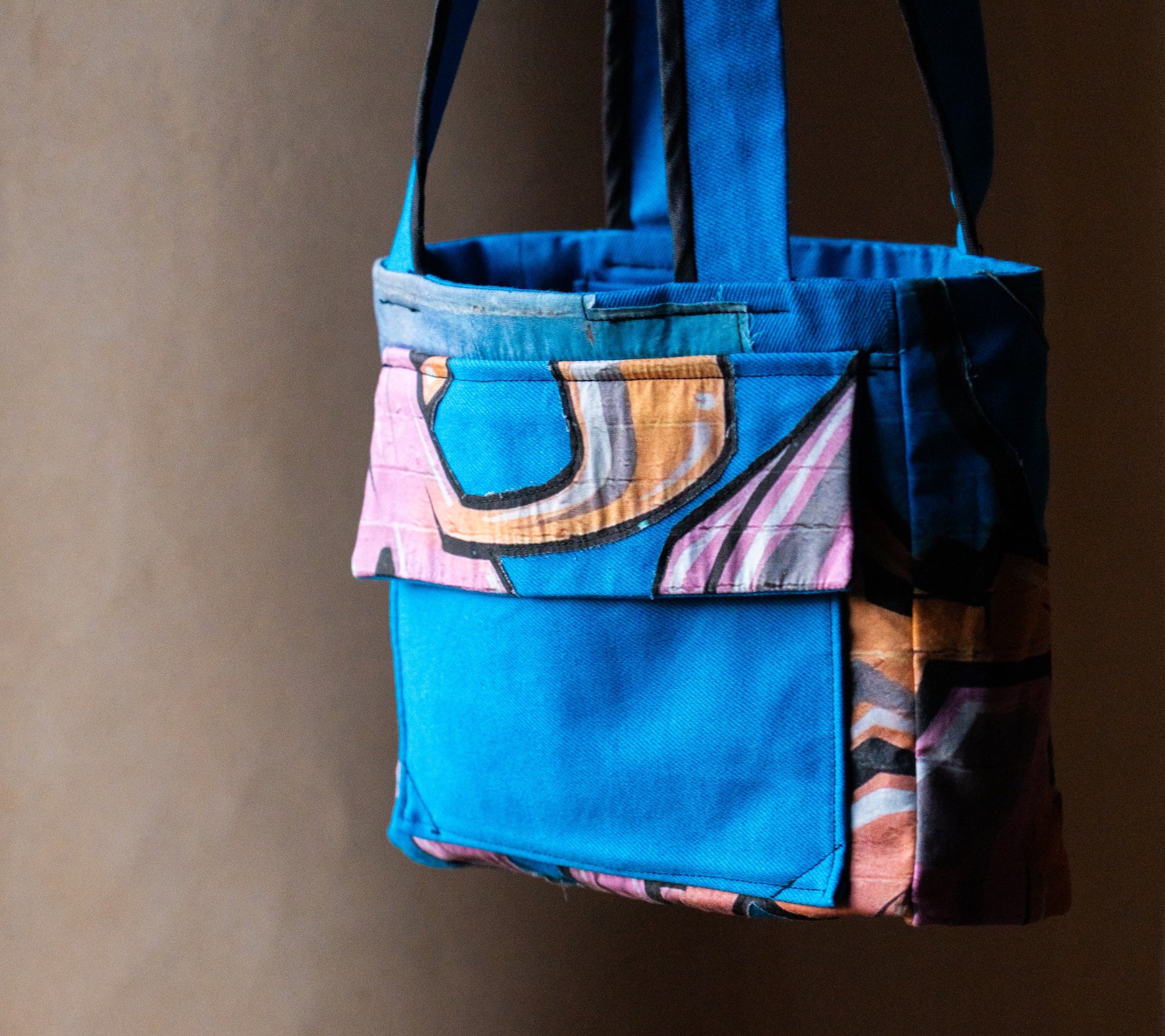 Graffiti Blast-over Messenger Bag